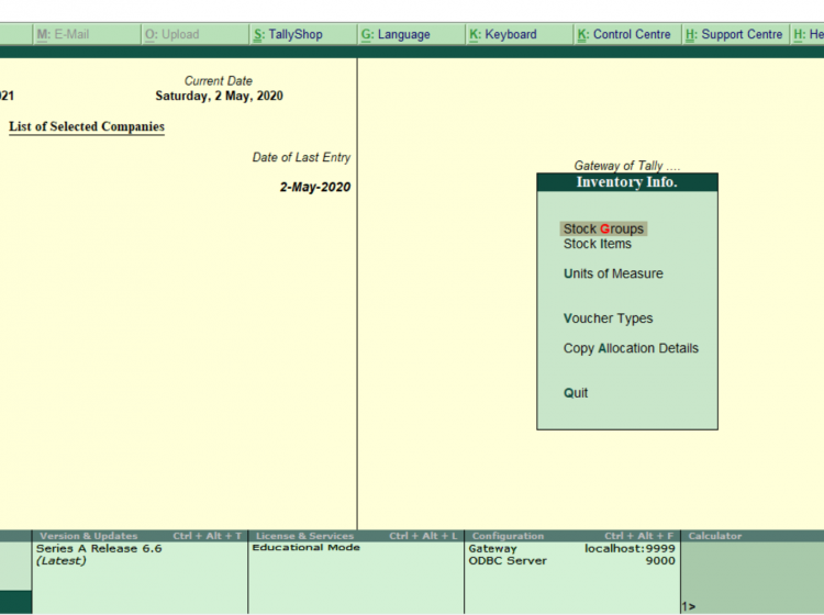 Tally ERP 9